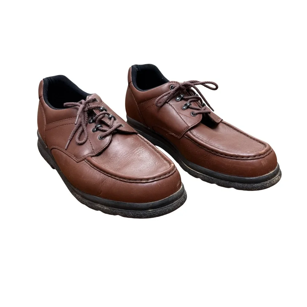 Red Wing Moc Toe Oxford Work Shoes Mens 14 EEE Brown Leather SD Type 1 8659 Shoe